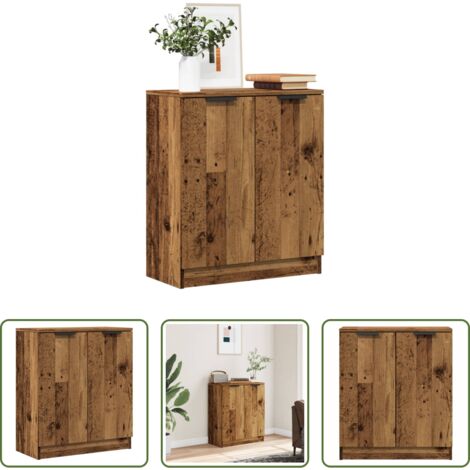 vidaXL Credenza moderna -  Credenza Legno Antico 60x30x70 cm in Truciolato