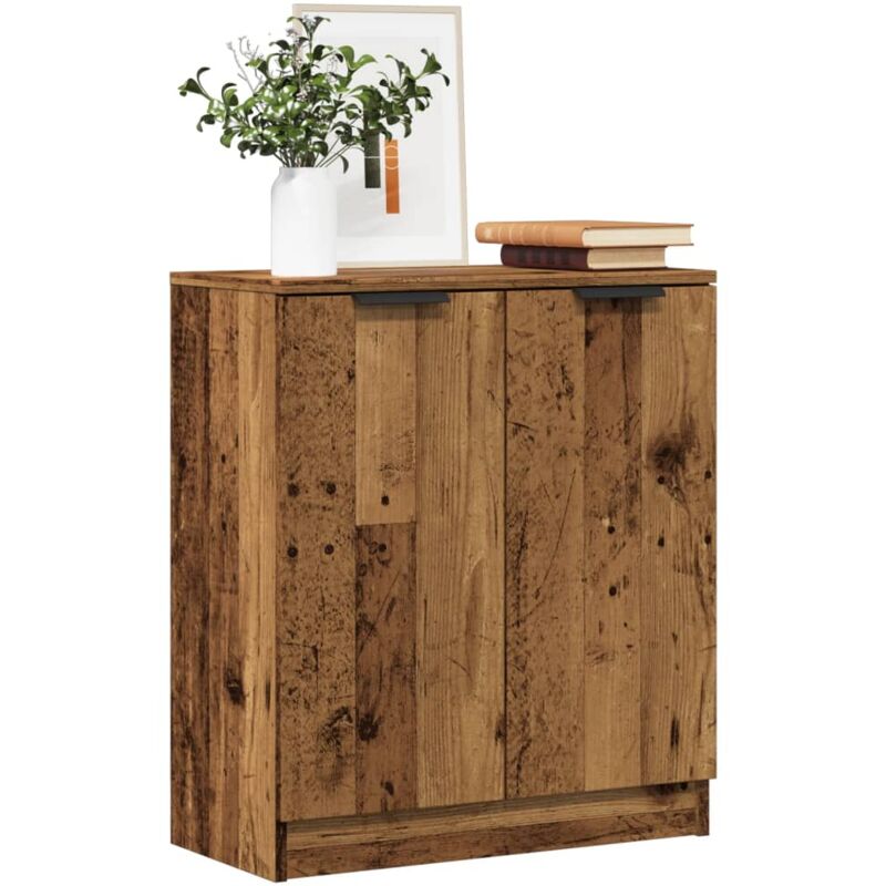 Credenza Legno Antico 60x30x70 cm in Truciolato - Vidaxl