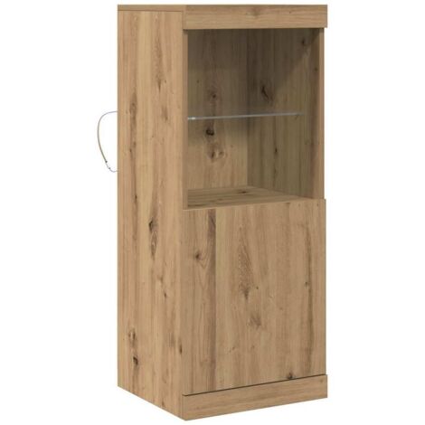 vidaXL Credenza rovere artigianale 41 x 37 x 100 cm Legno multistrato