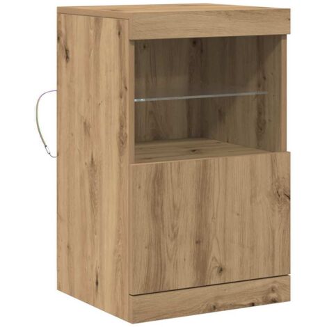 vidaXL Credenza rovere artigianale 41 x 37 x 67 cm Legno multistrato