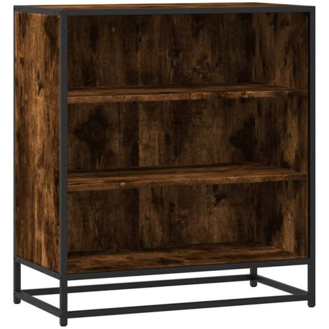 vidaXL Credenza Rovere Fumo 68x35x76 cm in Truciolato