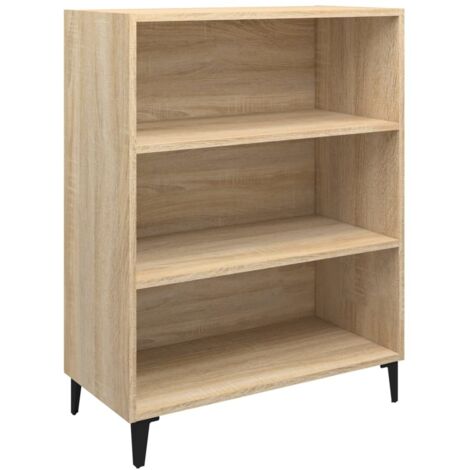 vidaXL Credenza Rovere Sonoma 69,5x32,5x90 cm in Legno Multistrato
