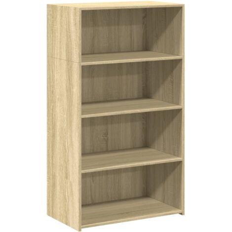 vidaXL Credenza Rovere Sonoma 70x41x124 cm in Legno Multistrato