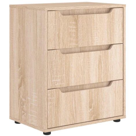vidaXL Credenza VISNES Rovere Sonoma 60x40x73 cm in Legno Multistrato