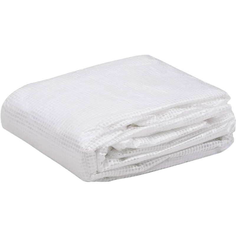 

vidaXL Cubierta de repuesto para invernadero transparente 18 m² 3x6x2m