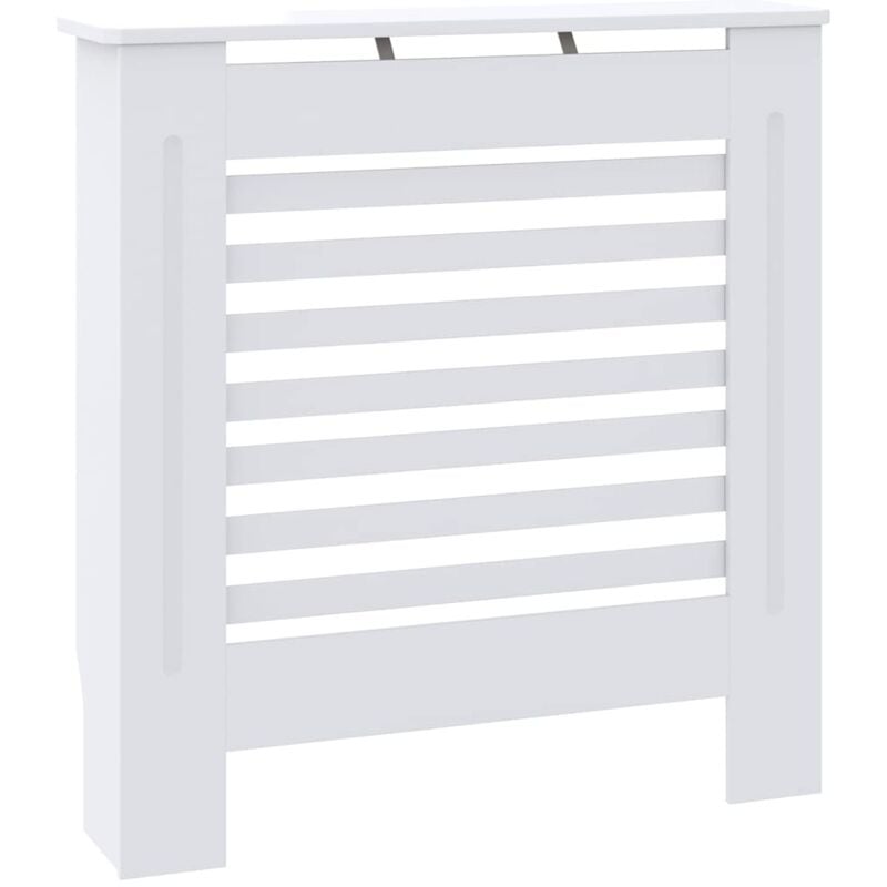 

Cubierta para radiador MDF blanco 78 cm - Blanco - Vidaxl