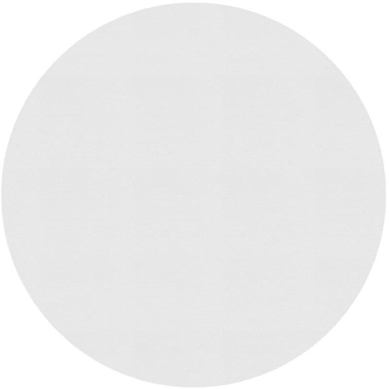 

vidaXL Cubierta solar de piscina de PE flotante gris 455 cm - Gris