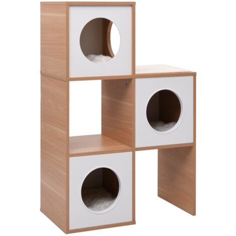 vidaXL Cuccia per Gatti con Tappeto Tiragraffi in Sisal 100 cm
