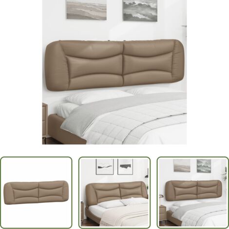 vidaXL Cuscino in similpelle -  Cuscino Testiera Hvar Cappuccino 180 cm in Similpelle