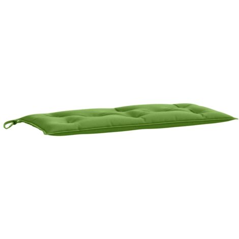 vidaXL Cuscino Panca Giardino Verde Mélange 100x50x7 cm Tessuto