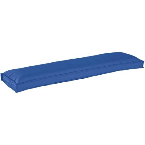 vidaXL Cuscino per pallet blu reale per panca 150 x 40 x 8 cm, in tessuto Oxford.