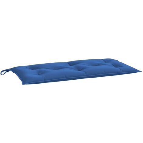 vidaXL Cuscino per Panca Blu 110x50x7 in Tessuto Oxford