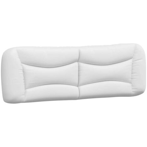 vidaXL Cuscino Testiera Hvar Bianco 152 cm in Similpelle