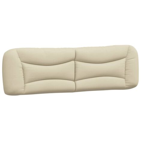vidaXL Cuscino Testiera Hvar Crema 180 cm in Tessuto