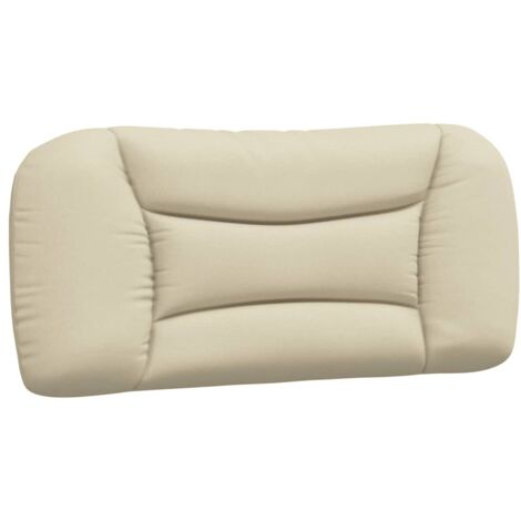 vidaXL Cuscino Testiera Hvar Crema 80 cm in Tessuto