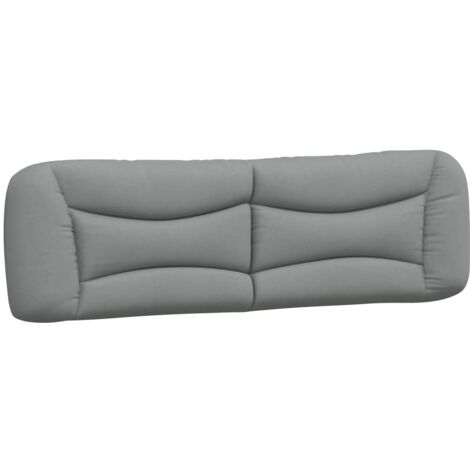vidaXL Cuscino Testiera Hvar Grigio Chiaro 193 cm in Tessuto