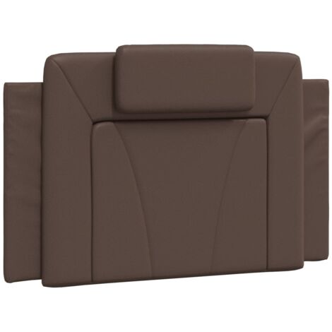 vidaXL Cuscino Testiera Viana Marrone 80 cm in Similpelle