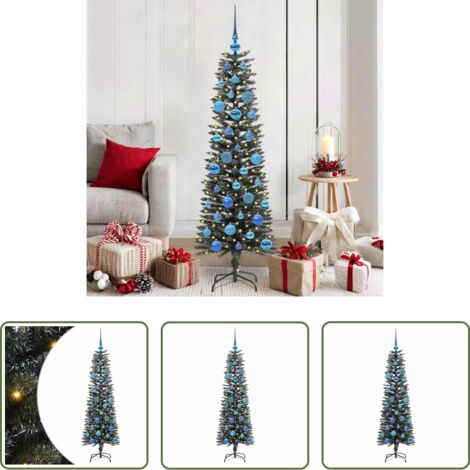 vidaXL Decorazione Natale -  Albero di Natale artificiale con 150 LED Verde 150 cm