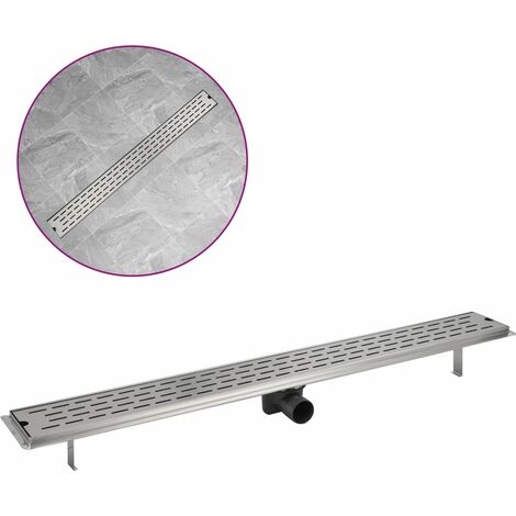Desagüe lineal de ducha acero inoxidable 1030x140 mm