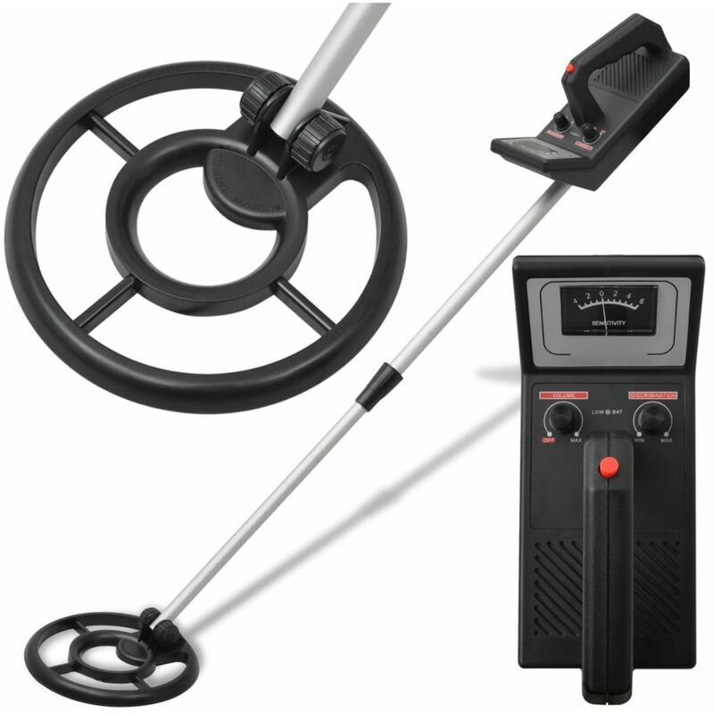 

vidaXL Detector de metales 160 cm - Negro