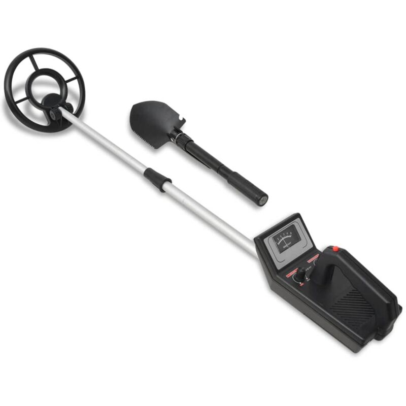 

vidaXL Detector de metales con pala 160 cm - Negro
