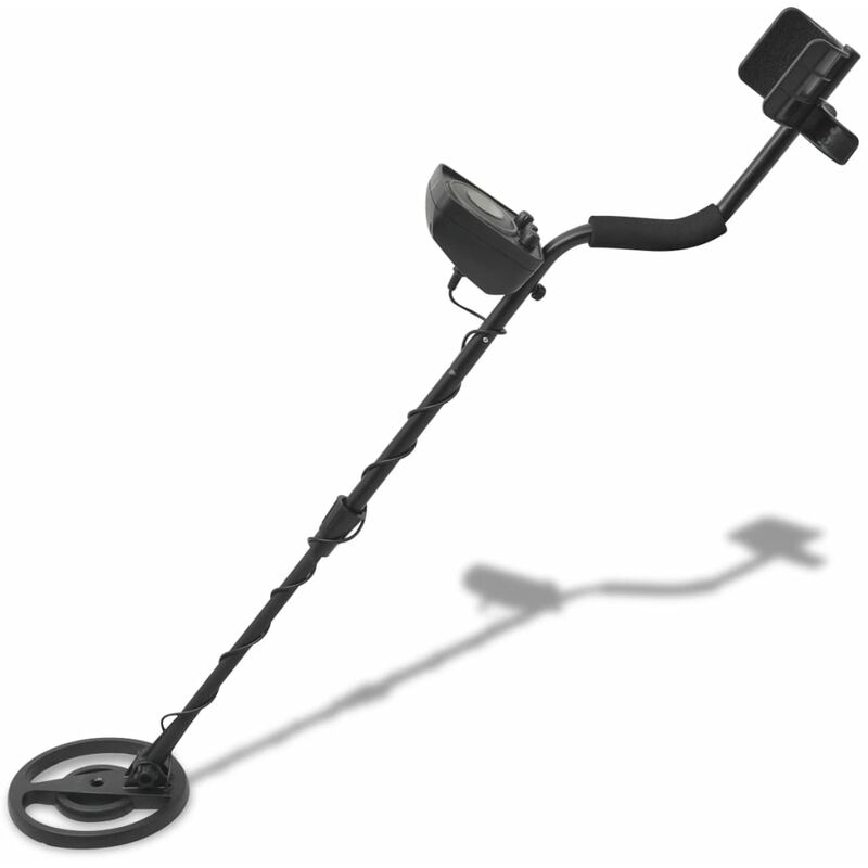 

vidaXL Detector de metales con indicador LED 160 cm - Negro