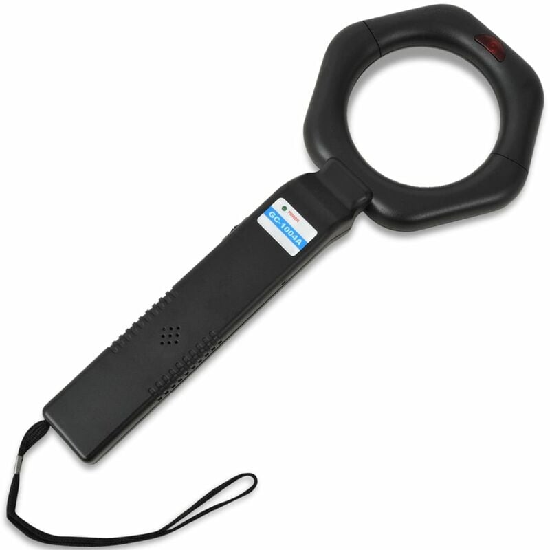 

Detector de metales de mano negro - Negro - Vidaxl
