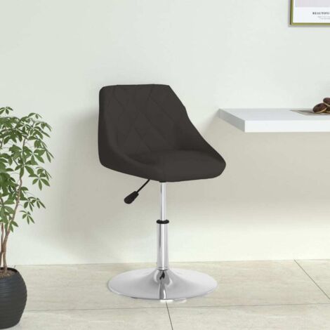 vidaXL Dining Chair Black Faux Leather