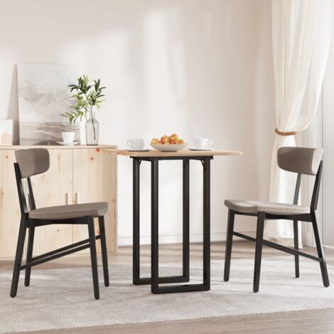 vidaXL Dining Table Legs O-Frame 80x40x73 cm Steel