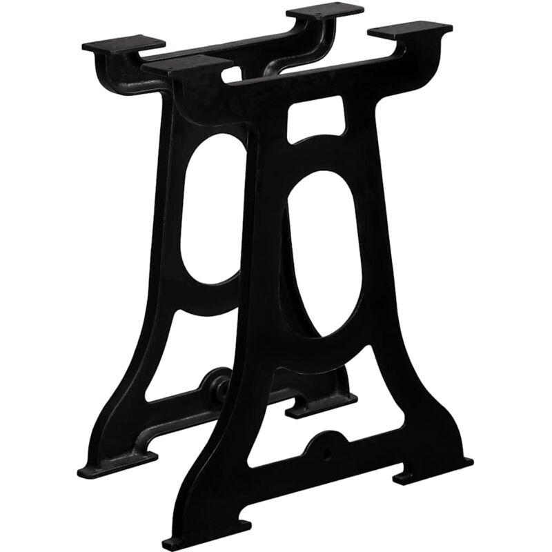 Dining Table Legs 2 Pcs Y-frame Cast Iron Vidaxl