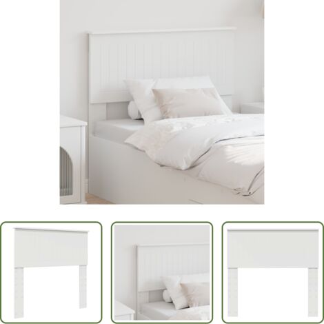 vidaXL Diseño minimalista -  Cabecero 90 cm Madera contrachapada