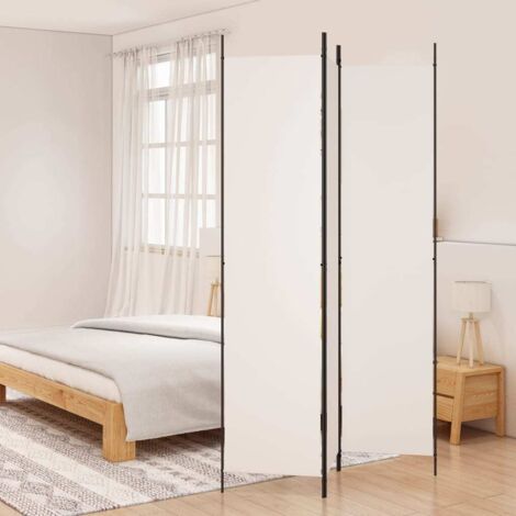 VEVOR Divisorio Singolo 181x181,5x50 Cm, In Tessuto Oxford Con Telaio In Ferro, Schermo Privacy Beige