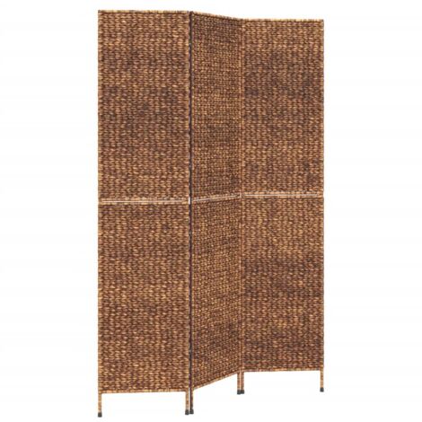 vidaXL Divisorio Ambienti 3Pannelli Marrone 122x180cm Giacinto d'Acqua