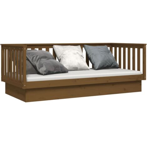 vidaXL Dormeuse Ambra 100x200 cm in Legno Massello di Pino