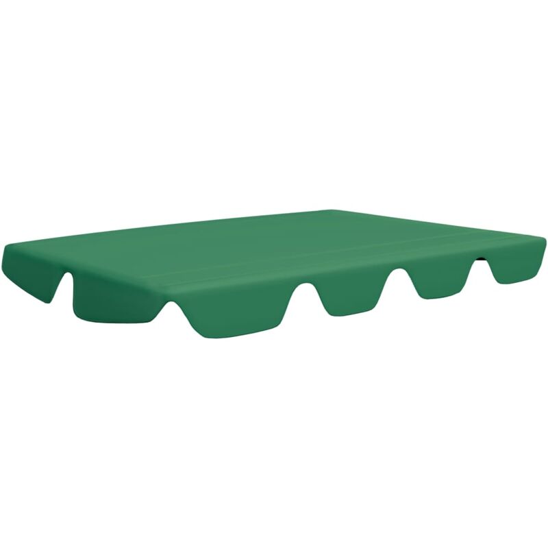 

Dosel de repuesto columpio de jardín verde 150/130x70/105 cm - Verde - Vidaxl