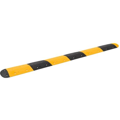 vidaXL Dosso Giallo e Nero 323x32,5x4 cm in Gomma