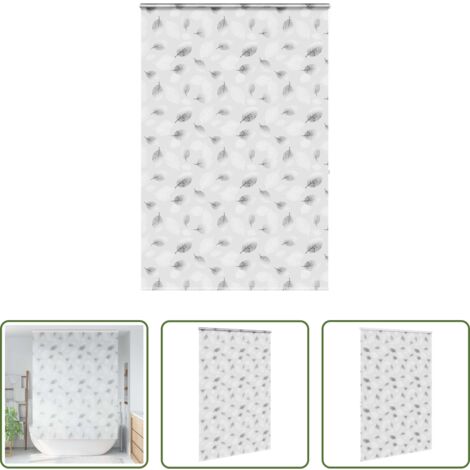 vidaXL Ducha con persiana -  Estor enrollable para ducha casete tela 160x240 cm ancho 156 cm