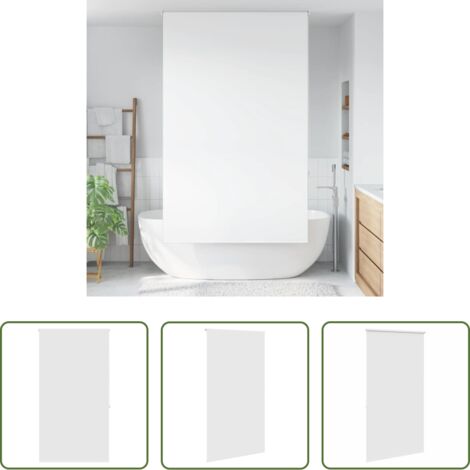 vidaXL Ducha con persiana -  Estor enrollable para ducha tela 130x240 cm ancho 126 cm