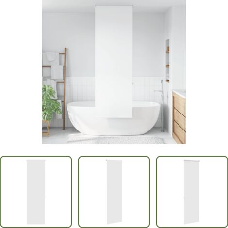 vidaXL Ducha con persiana -  Estor enrollable para ducha tela 70x240 cm ancho 66 cm
