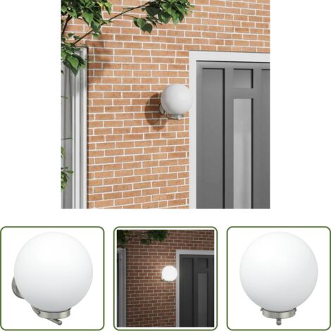 vidaXL Éclairage extérieur -  Applique Murale Extérieure Argenté 29 x 25 x 33 cm