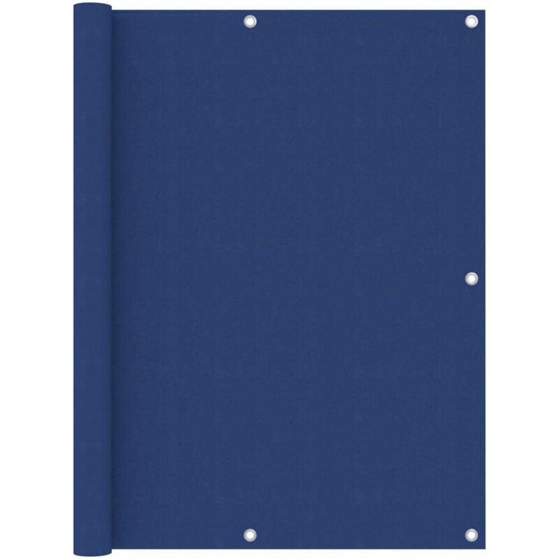 Cran de balcon Bleu 120x400 cm Tissu Oxford