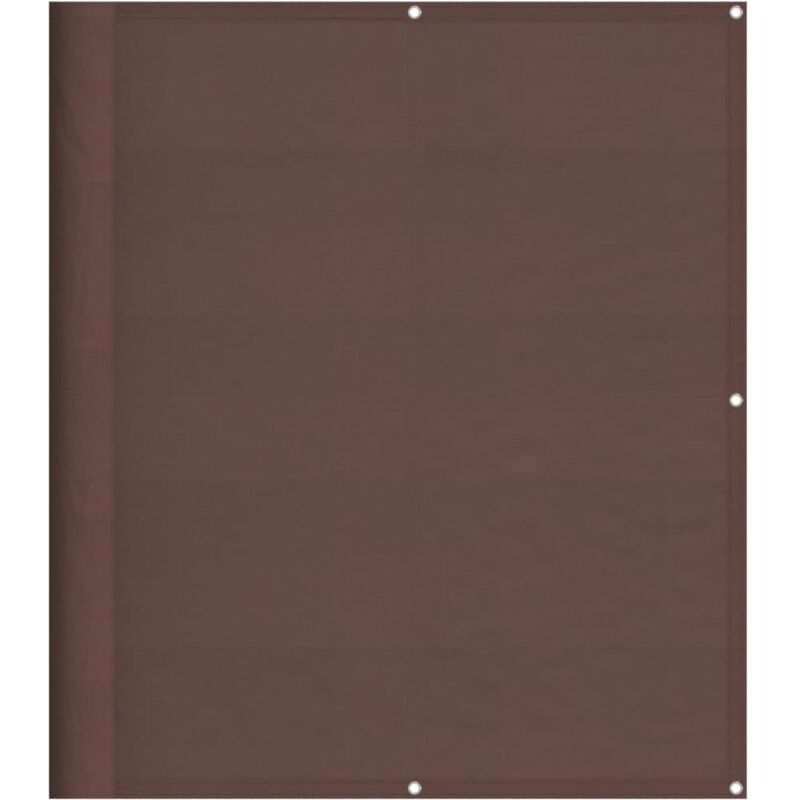 Vidaxl - cran de balcon marron 120x1000 cm 100% polyester oxford