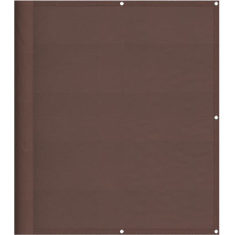 Vidaxl - cran de balcon marron 120x700 cm 100% polyester oxford Brun