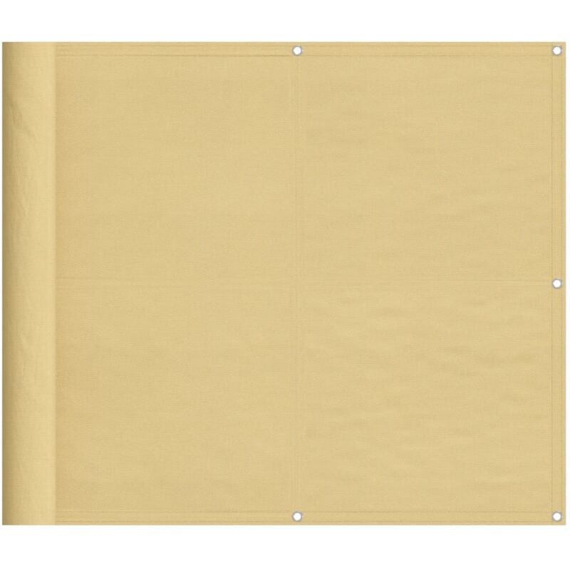 Vidaxl - cran de balcon sable 90x300 cm 100% polyester oxford Couleur sable