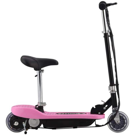 vidaXL Elektroroller mit Sitz 120 W Rosa