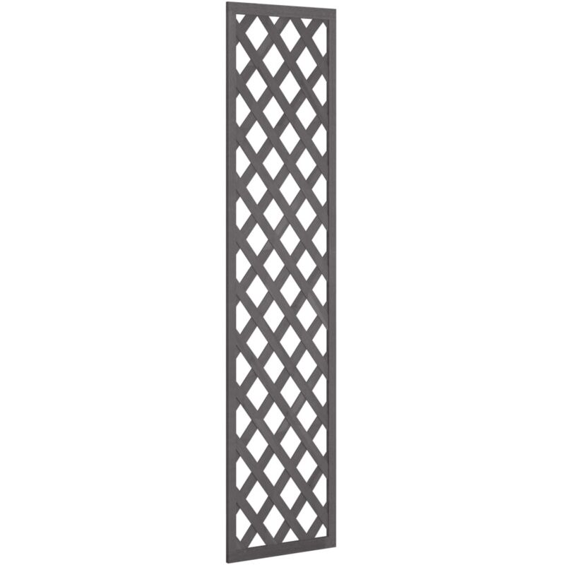 

vidaXL Enrejado de pared WPC gris 40x170 cm - Gris