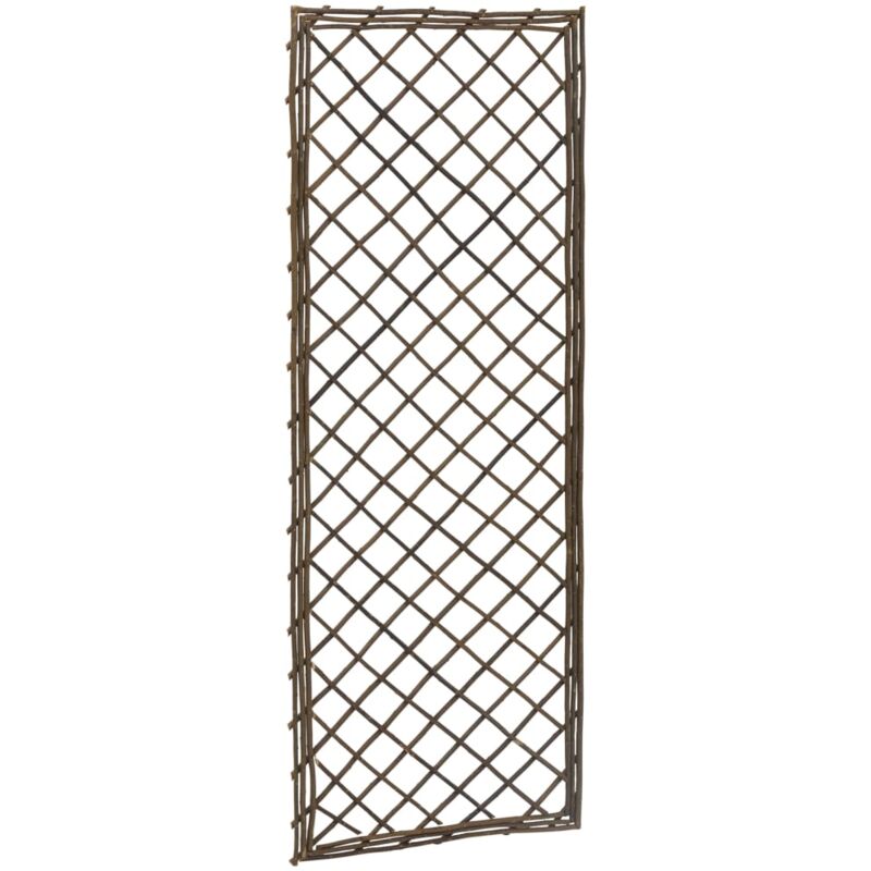 

vidaXL Enrejados de jardín 6 unidades 45x170 cm sauce - Marrón