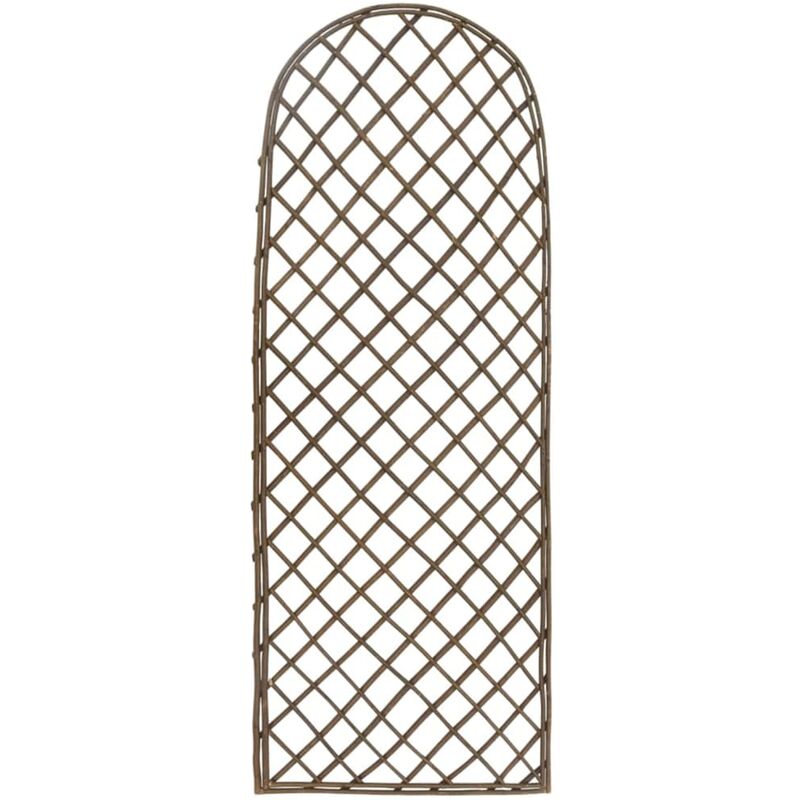 

vidaXL Enrejados de jardín 6 unidades 45x170 cm sauce - Marrón