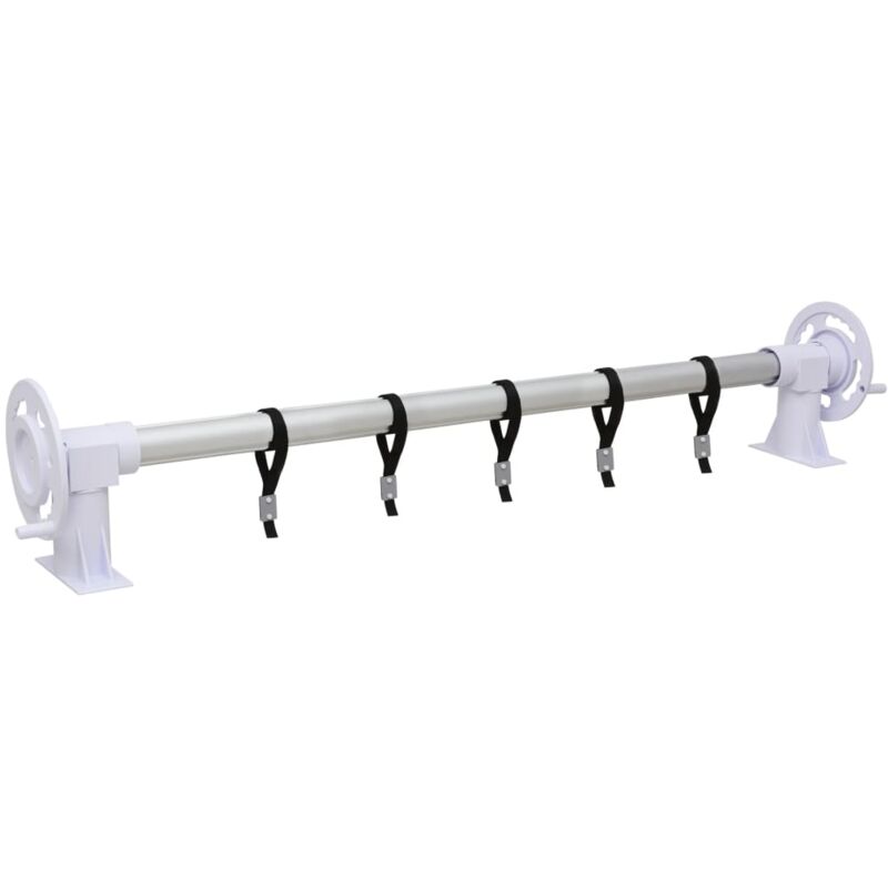 

Enrollacobertor de piscina con base de plástico - Vidaxl