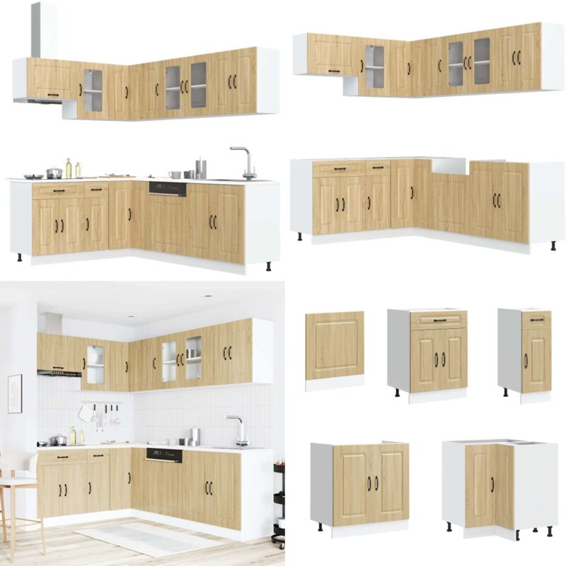 Vidaxl - Ensemble d'armoires de cuisine 11 pcs Kalmar bois d'ingénierie